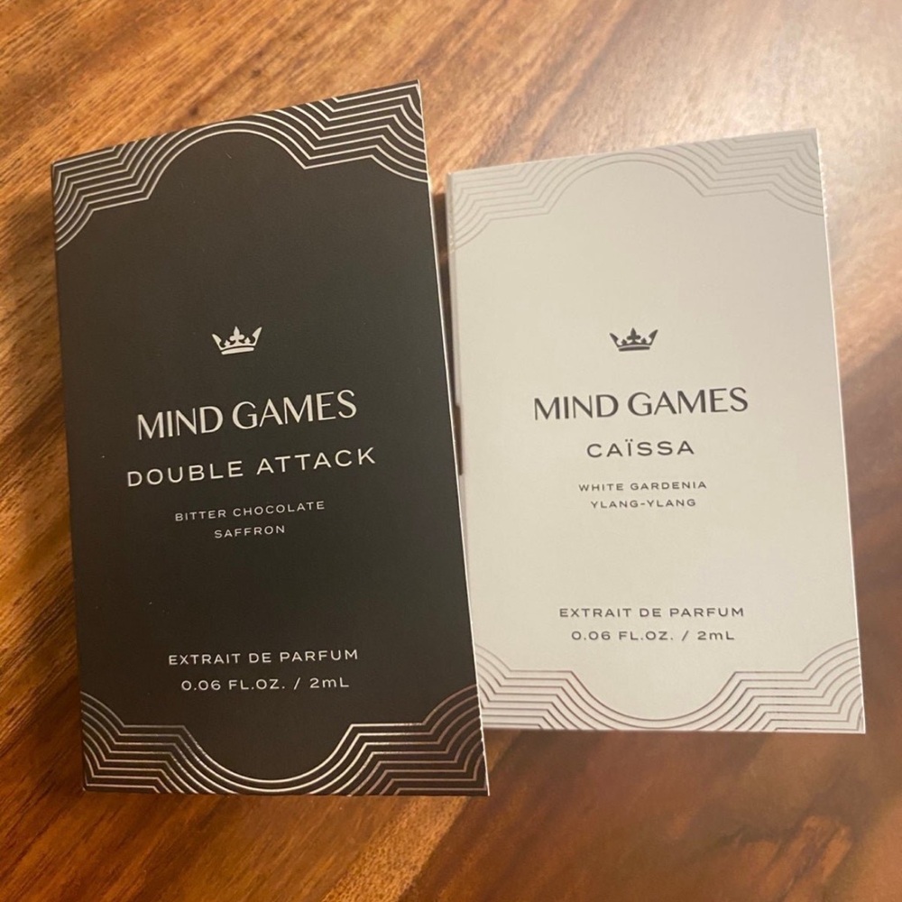 Mind Games Double Attack and Caïssa Perfume Set  bundle
